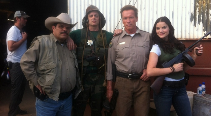 Luis Guzm�n, Johnny Knoxville, Arnold Schwarzenegger, Jaimie Alexander