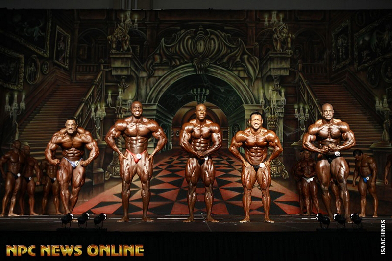 Roelly Winklaar, Toney Freeman, Shawn Rhoden, Hidetada Yamagishi, Edward Nunn