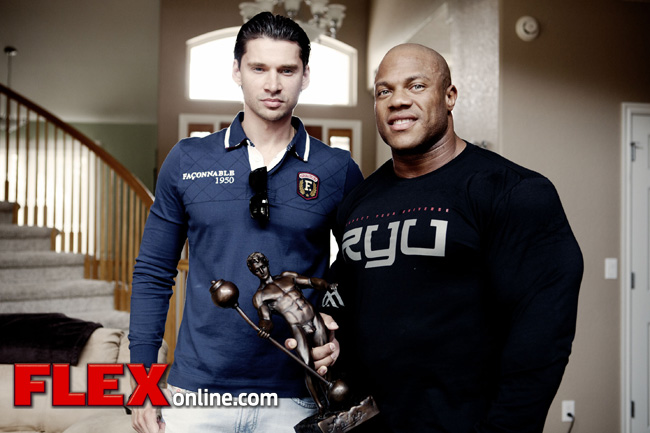 Vlad Yudin a Phil Heath
