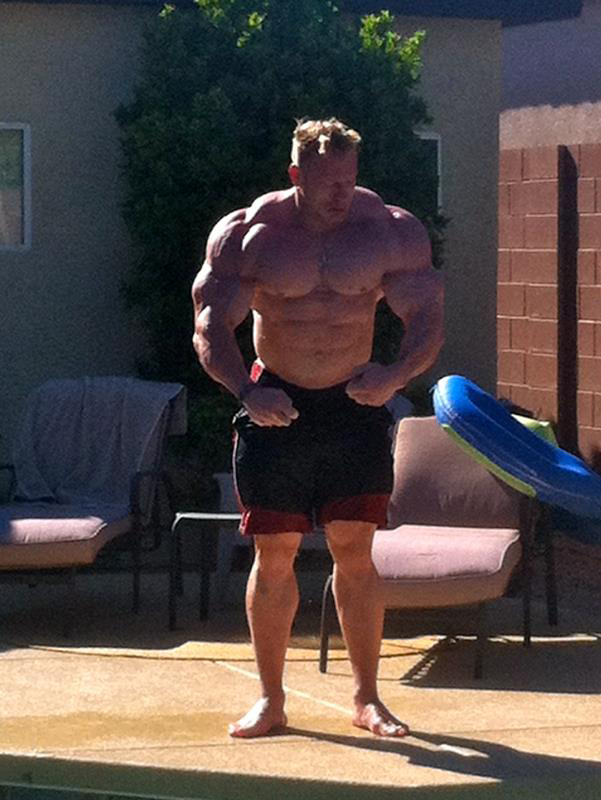 Dennis Wolf 4,5 t�dne p�ed Mr. Olympia 2012