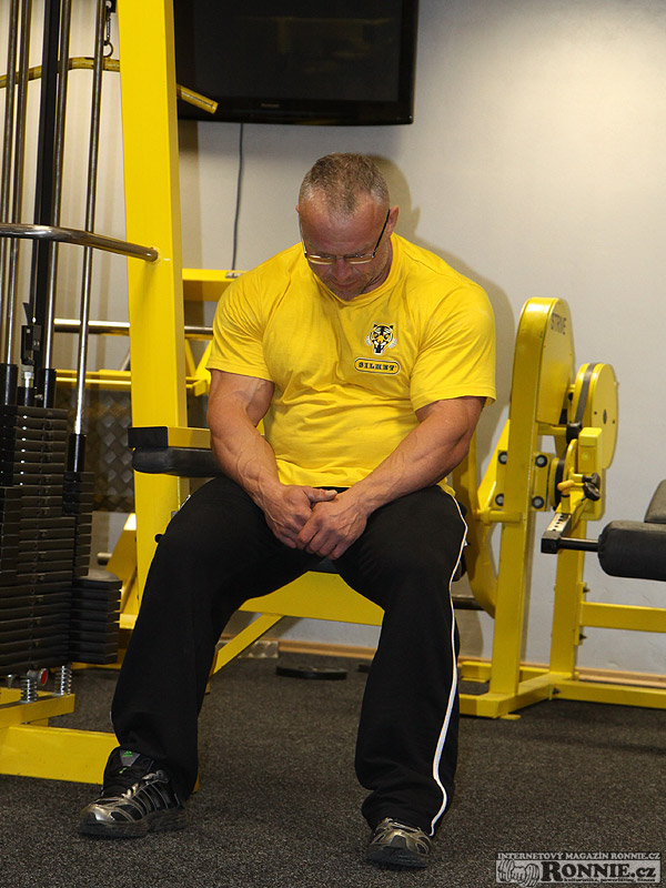 Petr Vani� - tr�nink p�ed Mr. Olympia 2012