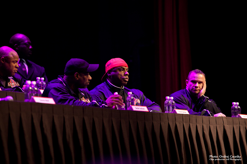 Bill Wilmore, Dexter Jackson, Toney Freeman, Ronny Rockel