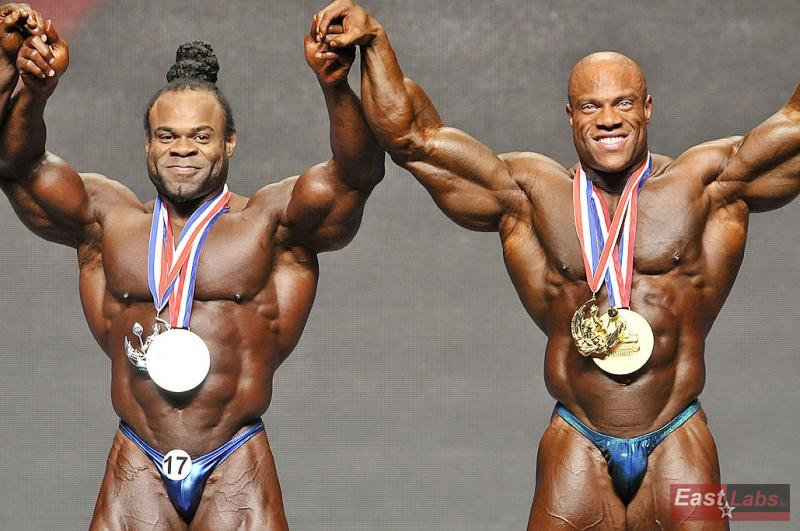 Kai Greene, Phil Heath