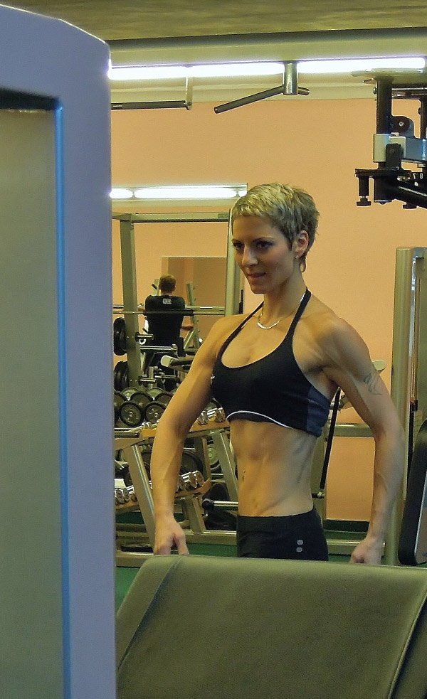 Michaela �rot��ov� - aktu�ln� forma p�ed MS �en a fitness mu�� 2012