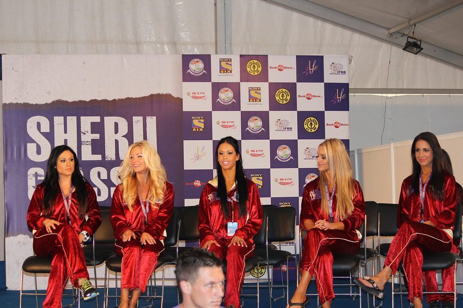 Tiskov� konference ��astn�k� Sheru Classic 2012