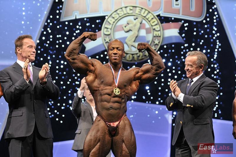 Arnold Schwarzenegger, Shawn Rhoden, Rafael Santonja