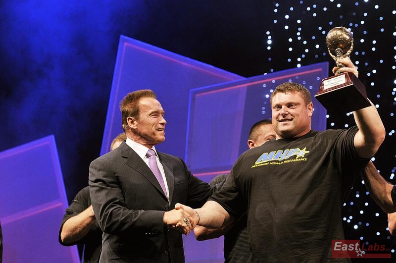 Arnold Schwarzenegger, Zydrunas Savickas 