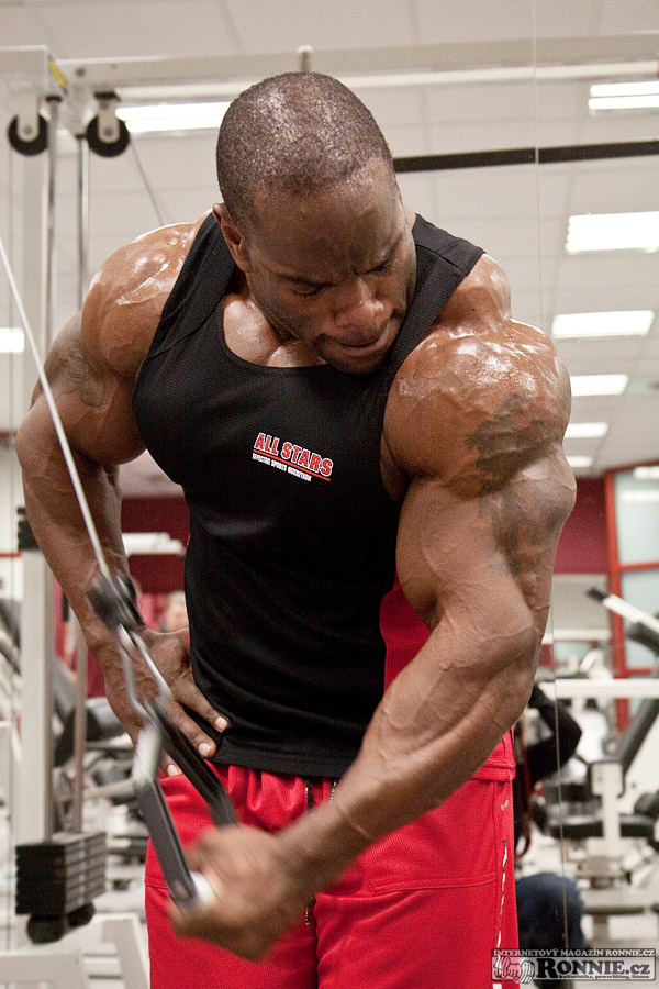 Johnnie Jackson - aktu�ln� forma 2 dny p�ed EVL�s Prague Pro 2012