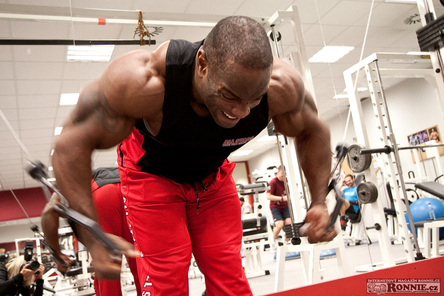 Johnnie Jackson - aktu�ln� forma 2 dny p�ed EVL�s Prague Pro 2012