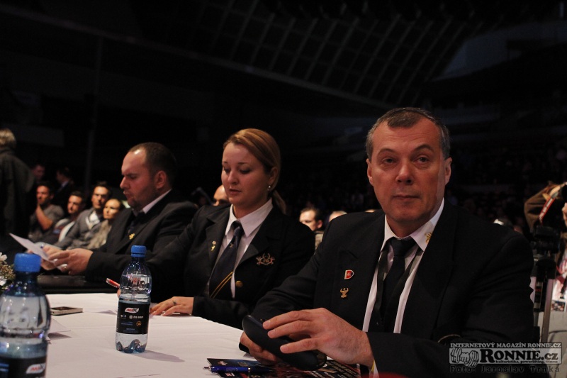 Panel rozhod��ch na EVL�s Prague Pro 2012