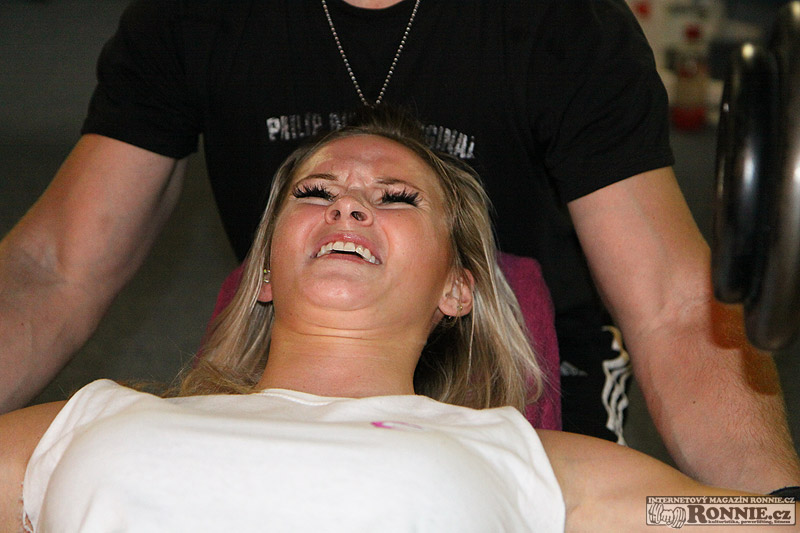 Michaela Podneck�: tr�nink prsou a biceps� 8. 11. 2012