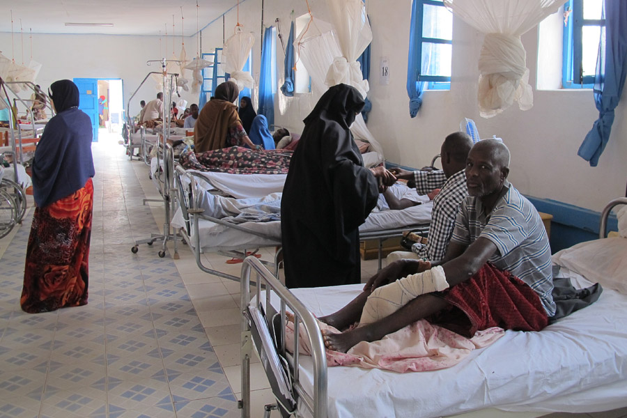 Mu�sk� chirurgick� l��kov� odd�len� v Somalilandu