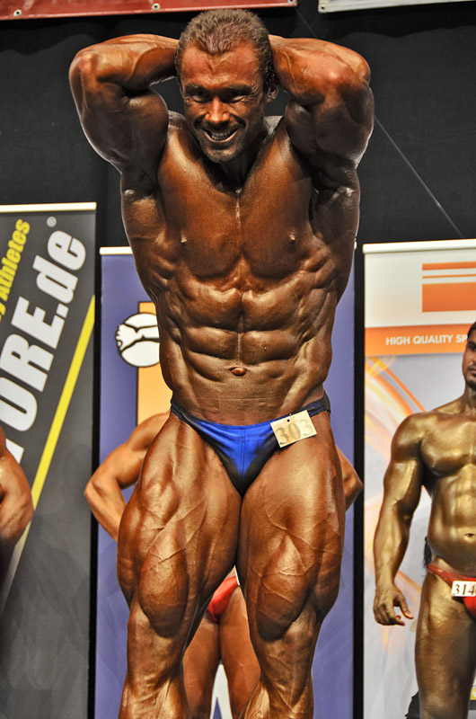 Slavoj Bedn�� na NAC Mr. Universe 2012