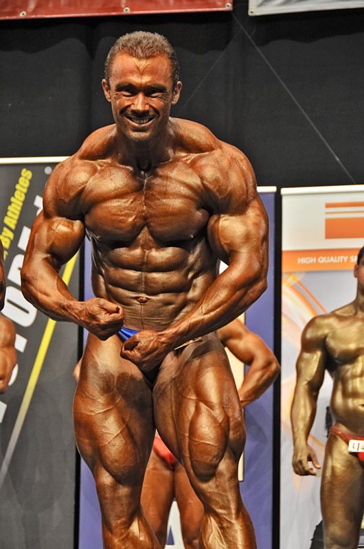 Slavoj Bedn�� na NAC Mr. Universe 2012