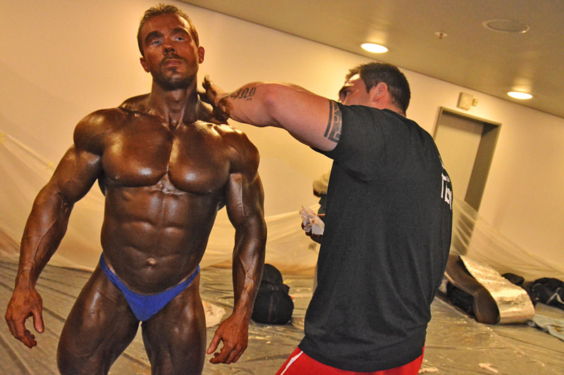 Slavoj Bedn�� na NAC Mr. Universe 2012