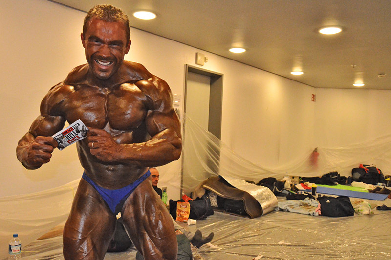 Slavoj Bedn�� na NAC Mr. Universe 2012
