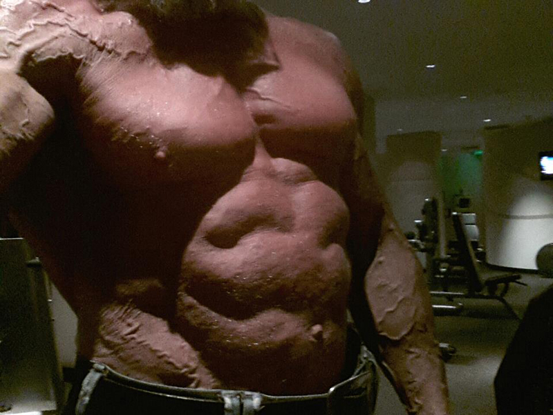 Andreas Cahling 3 dny p�ed Masters Olympia 2012