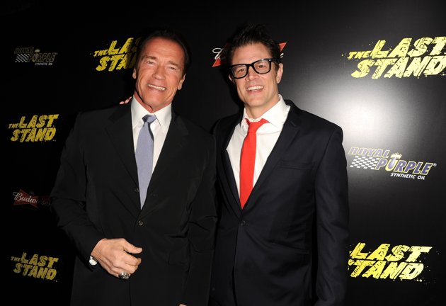 Arnold Schwarzenegger, Johnny Knoxville