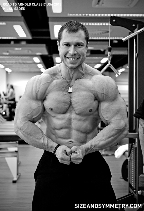 Milan ��dek - aktu�ln� forma 8 t�dn� p�ed Arnold Classic Amateur 2013