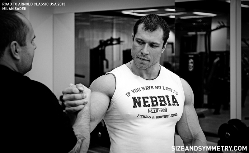Milan ��dek - aktu�ln� forma 8 t�dn� p�ed Arnold Classic Amateur 2013