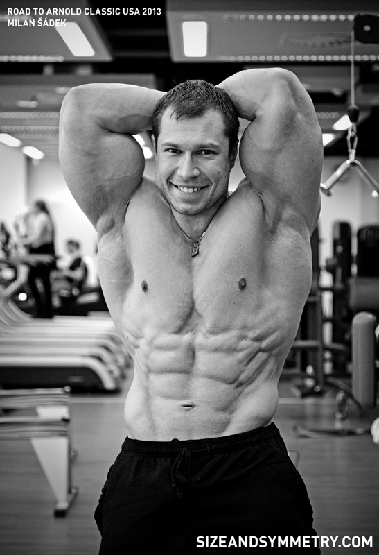 Milan ��dek - aktu�ln� forma 8 t�dn� p�ed Arnold Classic Amateur 2013