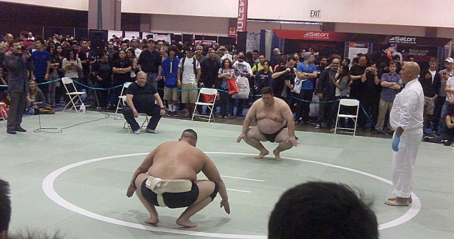 Los Angeles Fitness Expo 2013 - sumo
