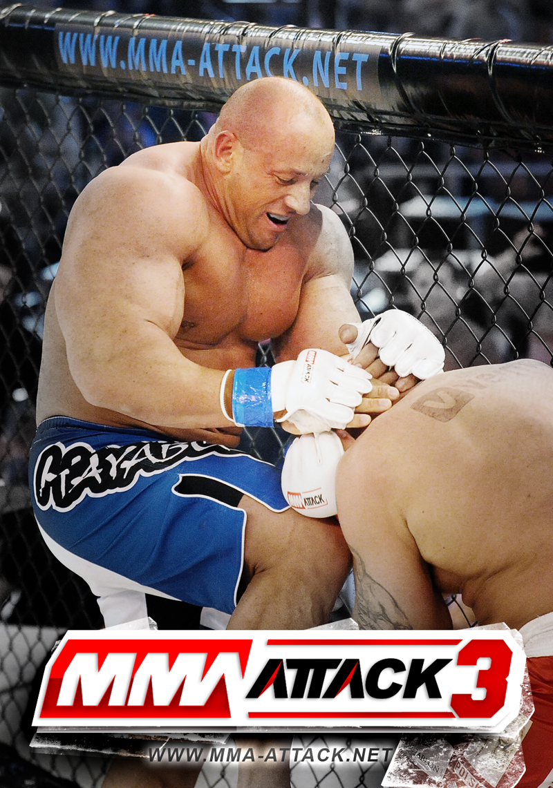 Robert Burneika na plak�tu k MMA Attack 3