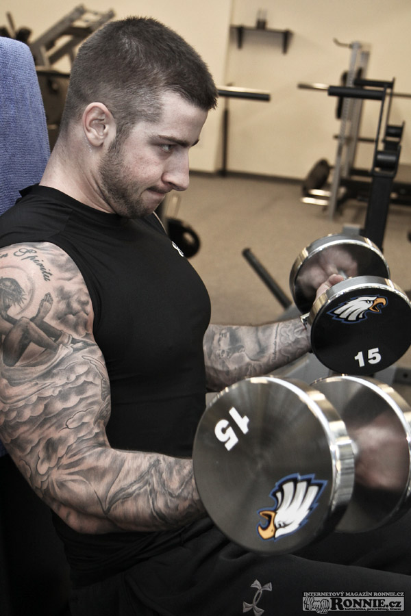Ond�ej Kraj - tr�nink v Eagle Fitness