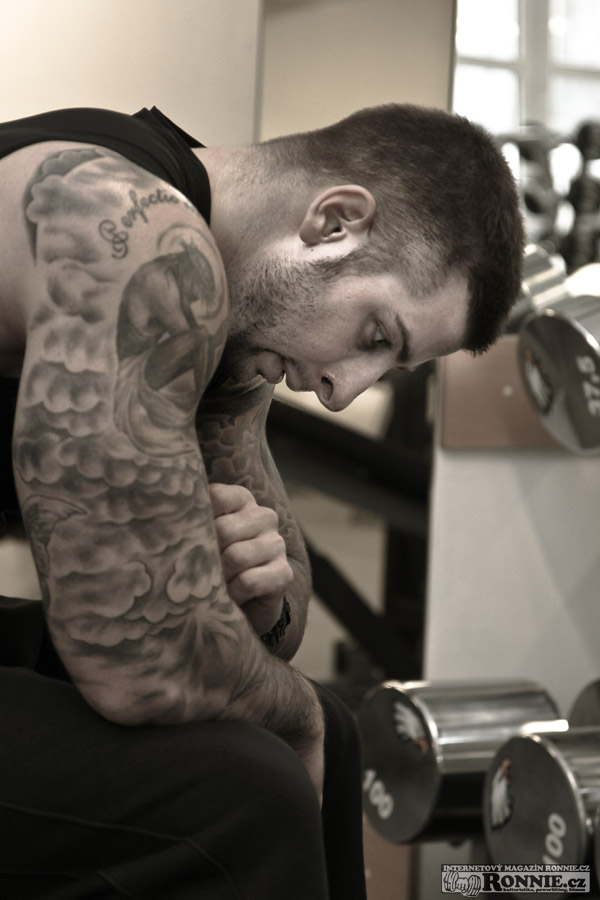 Ond�ej Kraj - tr�nink v Eagle Fitness