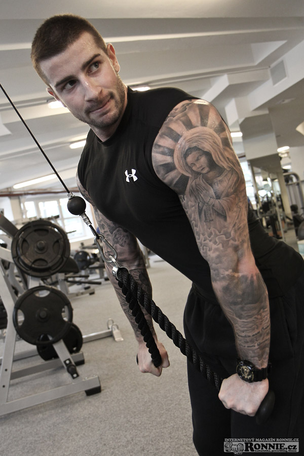 Ond�ej Kraj - tr�nink v Eagle Fitness