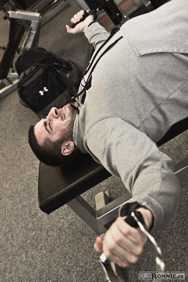 Ond�ej Kraj - tr�nink v Eagle Fitness