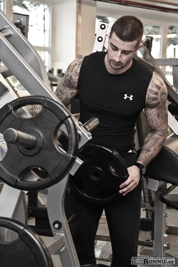 Ond�ej Kraj - tr�nink v Eagle Fitness