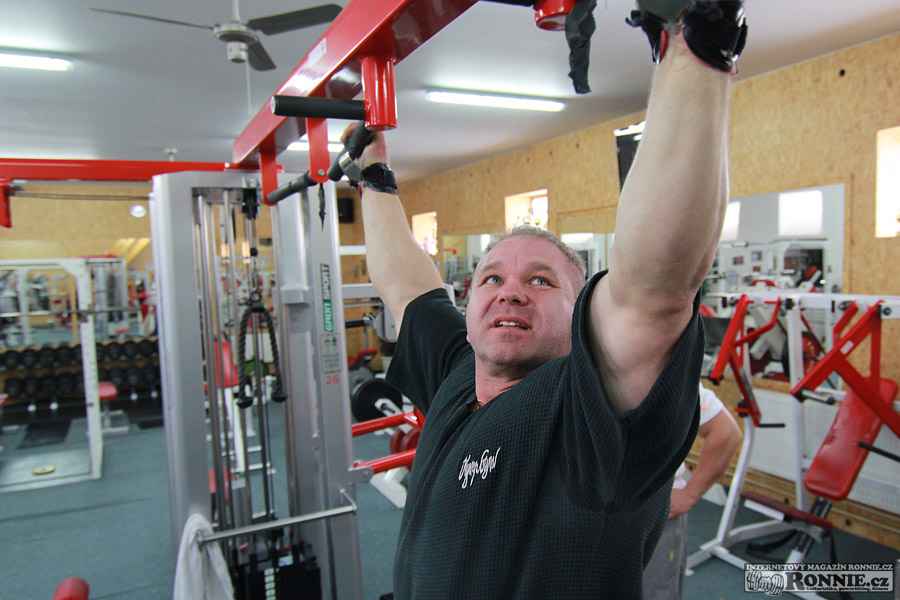 Martin se shyby nem�l probl�m.