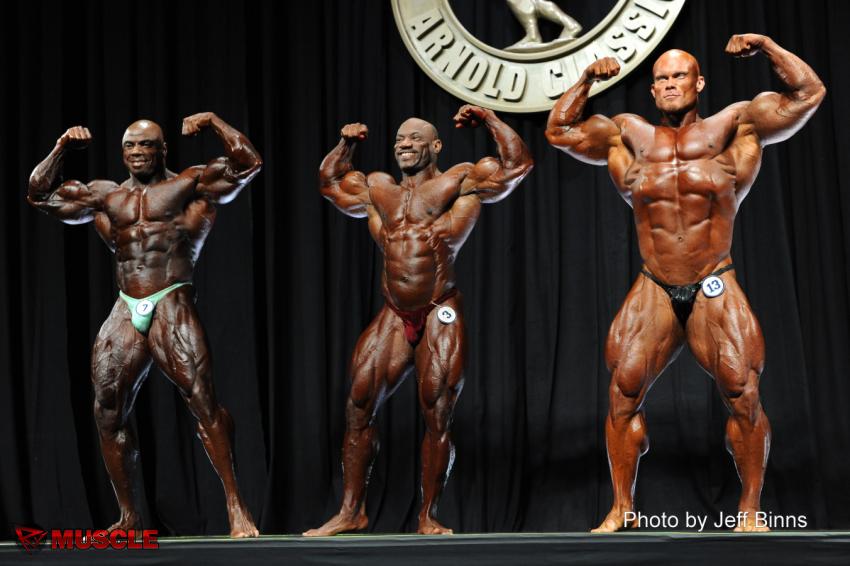 Toney Freeman, Dexter Jackson, Ben Pakulski