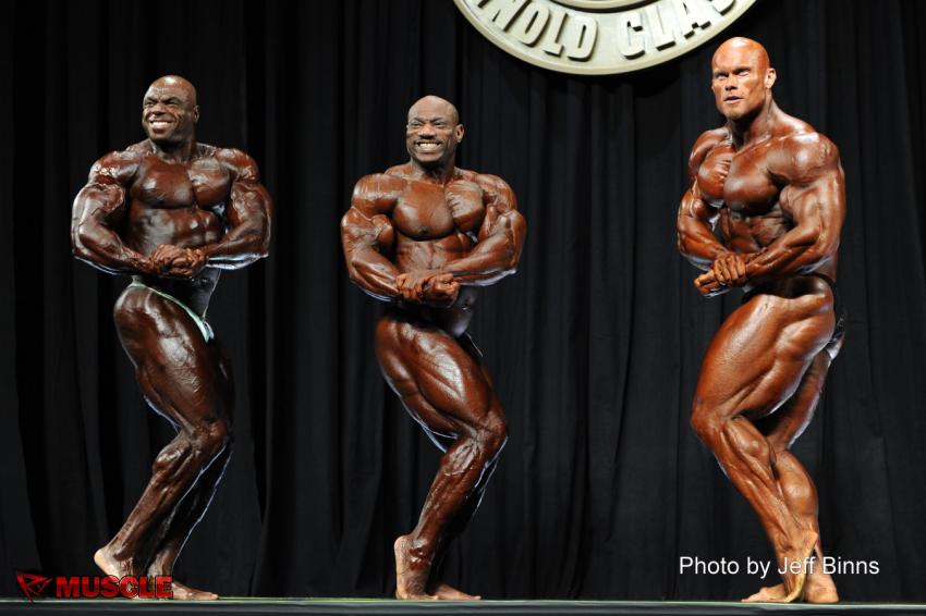Toney Freeman, Dexter Jackson, Ben Pakulski