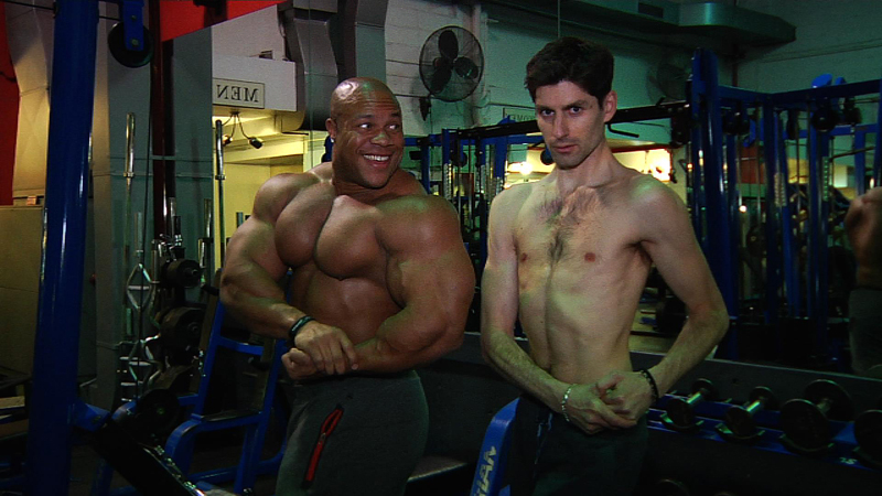 Phil Heath a Ben Aaron
