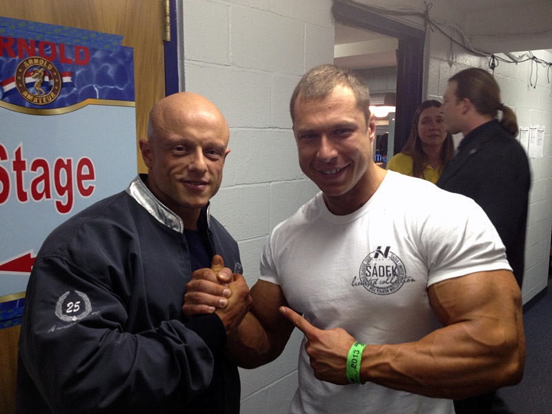 Milan ��dek na Arnold Classic 2013