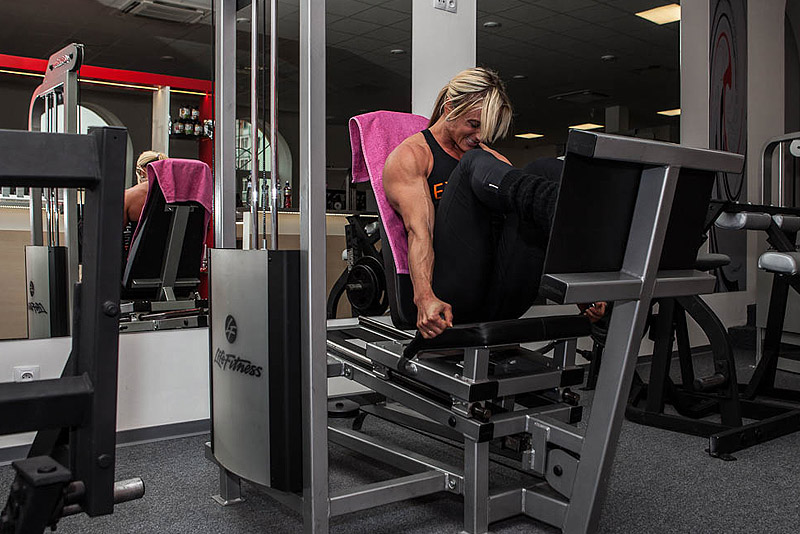 Kate�ina Kyptov� ve Fine Fitness