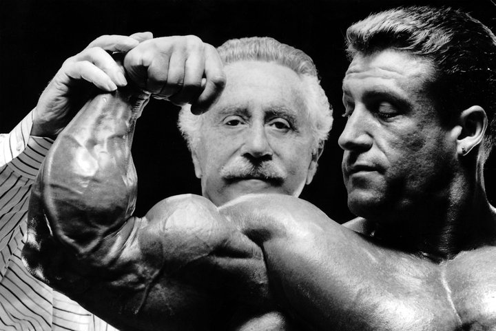 Joe Weider a Dorian Yates