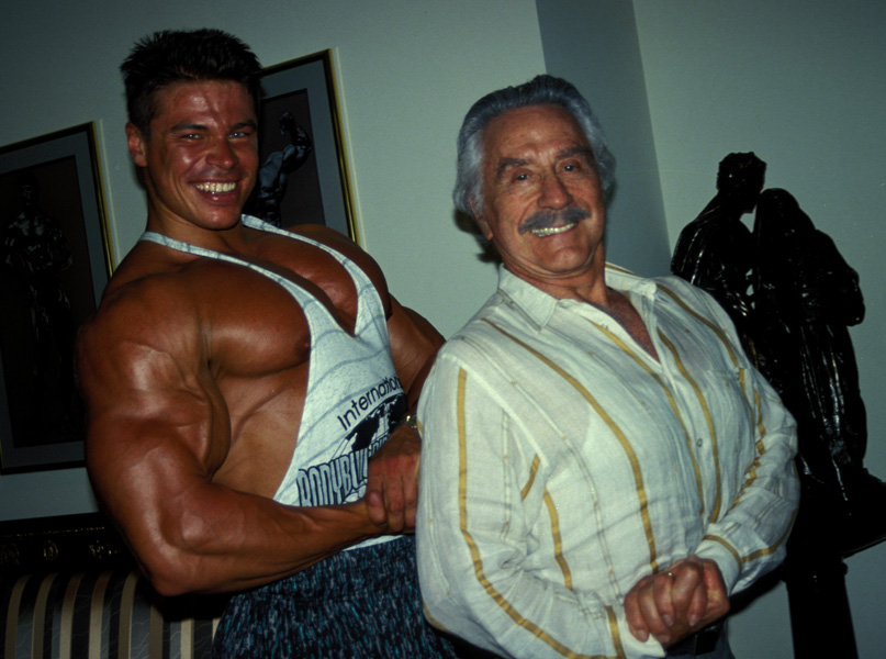 Roland Kickinger a Joe Weider