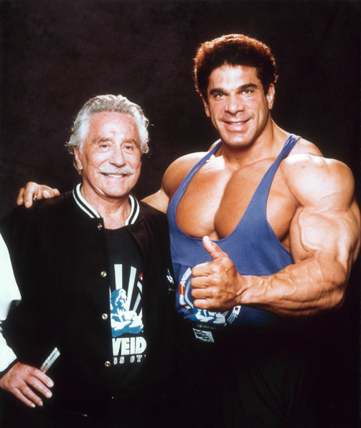 Joe Weider a Lou Ferrigno