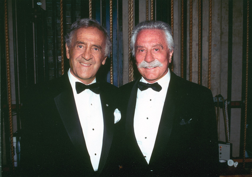 Ben Weider a Joe Weider v z�kulis� Mr. Olympia 1997