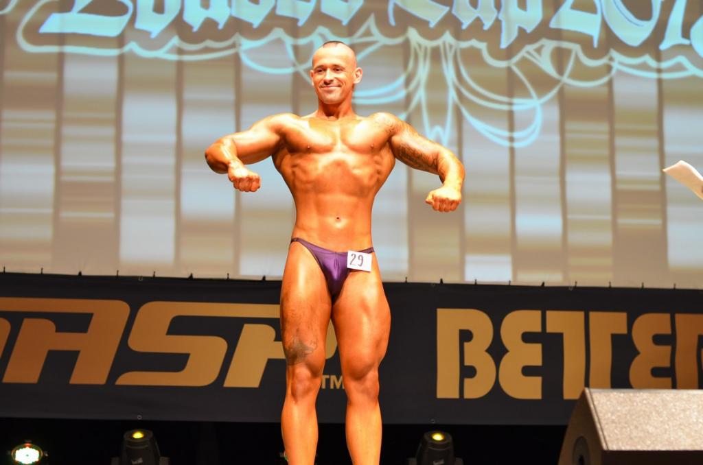 Michal G�borik v kategorii mu�� do 80 kg