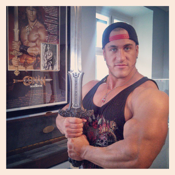 Antoine Vaillant v rodn�m dom� Arnolda Schwarzeneggera