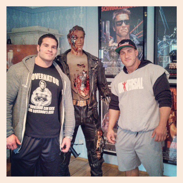 Antoine Vaillant v rodn�m dom� Arnolda Schwarzeneggera