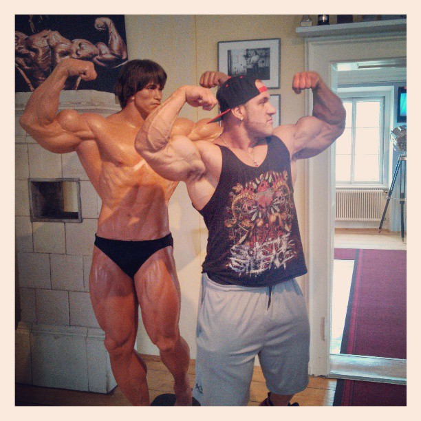 Antoine Vaillant v rodn�m dom� Arnolda Schwarzeneggera