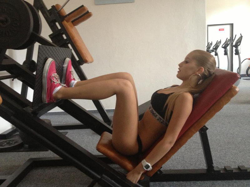 Denisa Srbkov� v p��prav� na jarn� mistrovsk� sout�e 2013