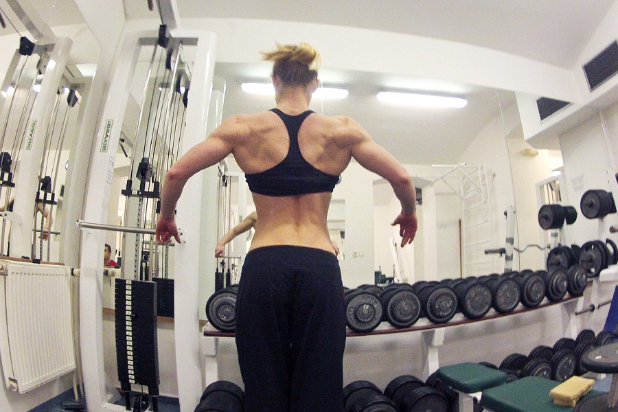 ��rka P�ckov� - aktu�ln� forma p�ed ME ve fitness 2013