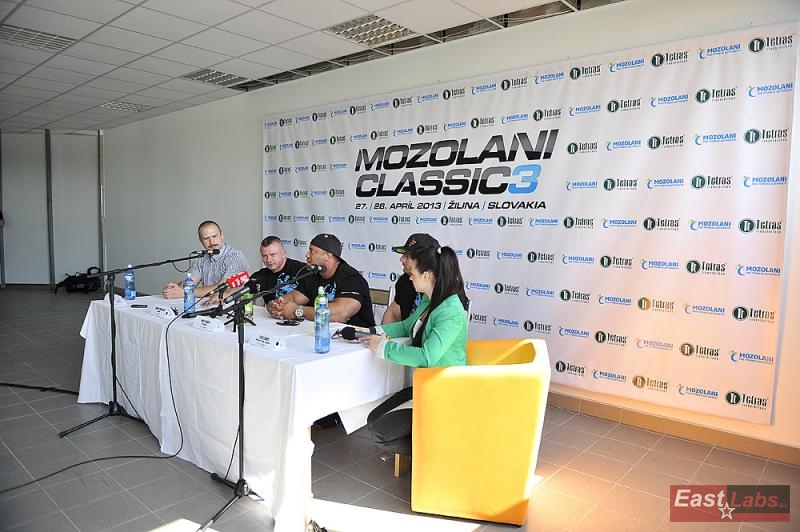 Andrej Mozol�ni, Phil Heath, James "Flex" Lewis
