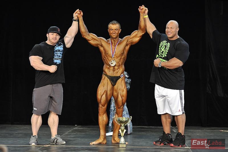 James "Flex" Lewis, Peter Bella, Phil Heath